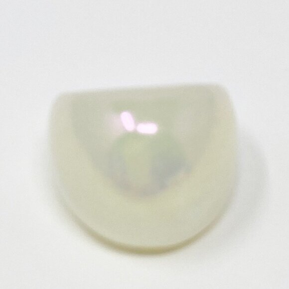 Acrylic Resin Bubble Ring Chunky Cool White - Picture 4 of 5